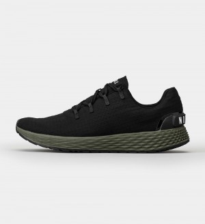 Men NOBULL ALLDAY Running Shoes Black Ivy | HETJL-9873