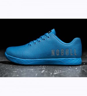 Men NOBULL BRIGHT Training Shoes Bright Blue | DKROX-8349