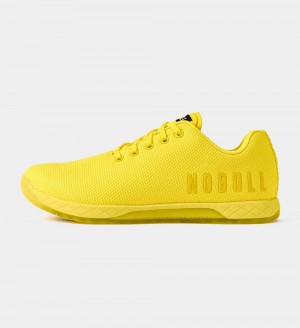 Men NOBULL CrossFit® OUTWORK Training Shoes Vivid Yellow | ZFSBE-2108