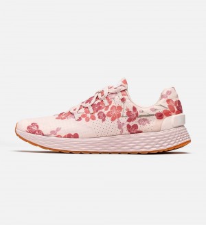 Men NOBULL Floral ALLDAY Running Shoes Blush Cherry Blossom | HVYWR-8502