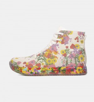 Men NOBULL Floral High-Top IMPACT Training Shoes Multi | QUZVW-5749