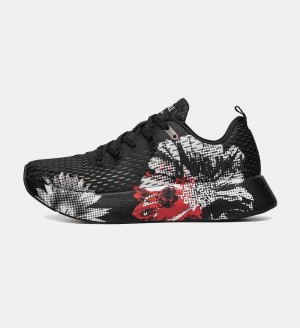 Men NOBULL Floral JOURNEY Running Shoes Black Cactus Blossom | XDSUR-2190