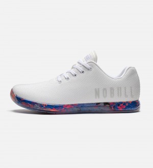 Men NOBULL Floral OUTWORK Training Shoes White Wild Flower | HXYPC-6513