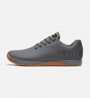 Men NOBULL Gum OUTWORK Training Shoes Dark Grey Gum | EWHMD-5084