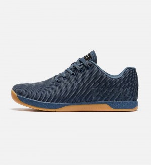 Men NOBULL Gum OUTWORK Training Shoes Navy Gum | QBIJO-2067