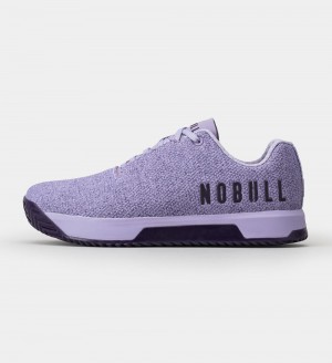 Men NOBULL IMPACT Training Shoes Lavender Heather | TIHDK-5607