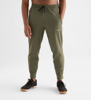 Men NOBULL Jogger Pants Army Green | PAYBL-7536