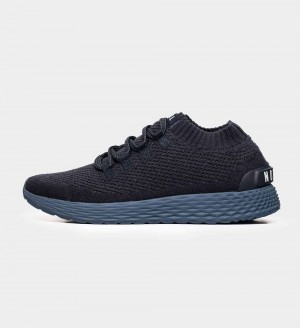 Men NOBULL Merino Wool ASPIRE Running Shoes Navy Slate | BHEOP-9514