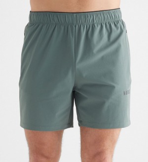 Men NOBULL Micro Ripstop 6" Shorts Dark Grey | NDOPF-9374