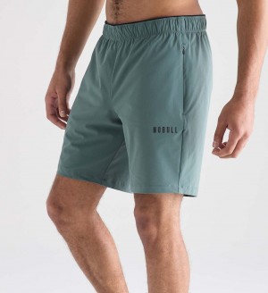 Men NOBULL Micro Ripstop 8" Shorts Dark Grey | BLCHK-2463