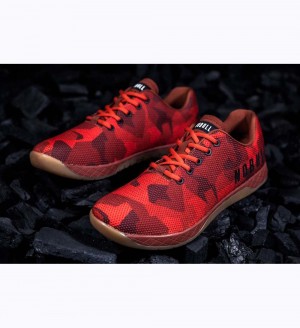 Men NOBULL OUTWORK Training Shoes Fire Camo | IPSCB-8350