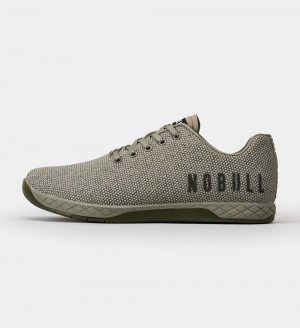 Men NOBULL OUTWORK Training Shoes Sage Heather | FDSHG-0857