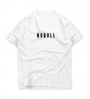 Men NOBULL Outwork Unisex T-Shirt White | JUFXE-5068