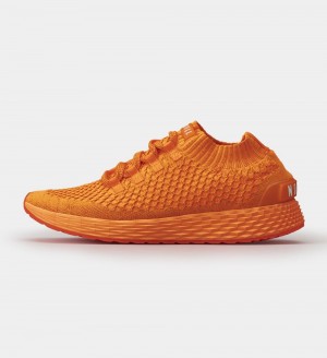 Men NOBULL Reflective ASPIRE Running Shoes Neon Orange Reflective | AWONU-3610