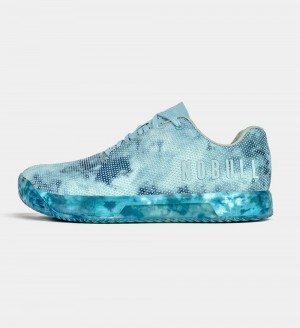 Men NOBULL Tie-Dye IMPACT Training Shoes Mint Tie-Dye | TXRPS-3562