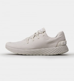 Women NOBULL ALLDAY Running Shoes Ivory | DYVTG-7850