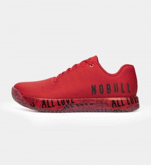 Women NOBULL All Love IMPACT Training Shoes Red | WRQIZ-4827