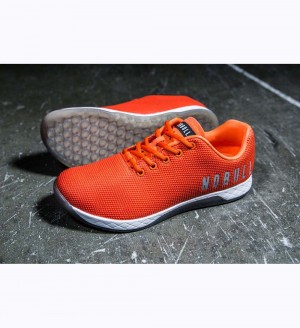 Women NOBULL BRIGHT Training Shoes BRIGHT ORANGE | IPDMQ-2390