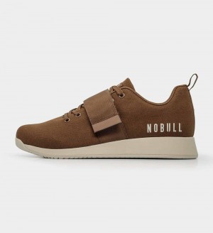 Women NOBULL Canvas Lifters Shoes Olive | KDWOU-6391