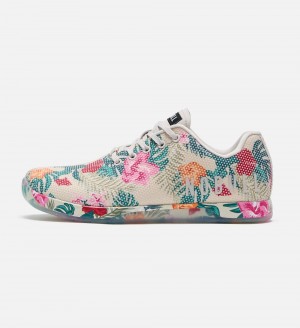 Women NOBULL Floral OUTWORK Training Shoes Multi Sand | RBQTW-9642