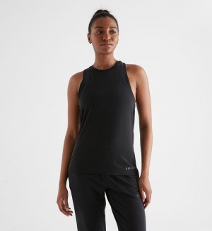 Women NOBULL High-Neck Tanks Black | SVOHI-5904