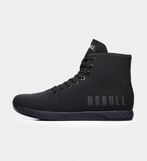 Women NOBULL High-Top OUTWORK Training Shoes Black | VDXMT-7409