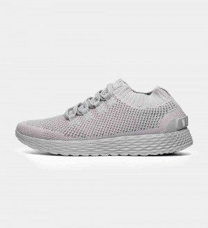 Women NOBULL Merino Wool ASPIRE Running Shoes Pink Grey | ADSWH-2608