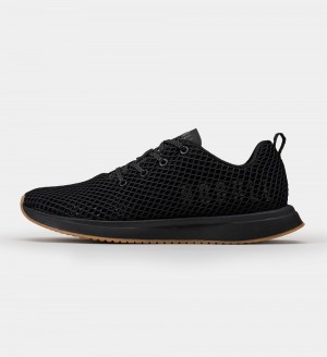 Women NOBULL Mesh Running Shoes Black Gum | GAEQI-1357