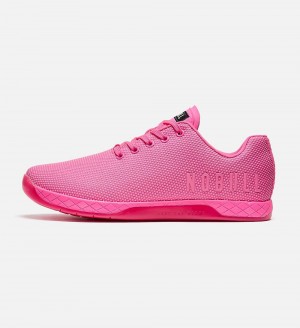 Women NOBULL Neon OUTWORK Training Shoes Neon Pink | NOJKS-2501