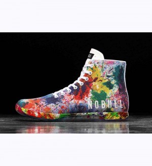 Women NOBULL Pride High-Top OUTWORK Training Shoes Multi | POCIV-2314