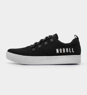 Women NOBULL RECS Training Shoes Black White | NIWQY-0147