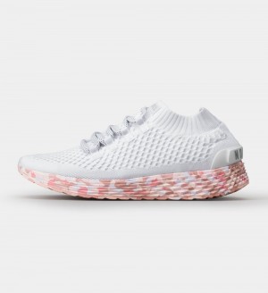 Women NOBULL Wild ASPIRE Running Shoes White Wild Rose | AWGCE-9324