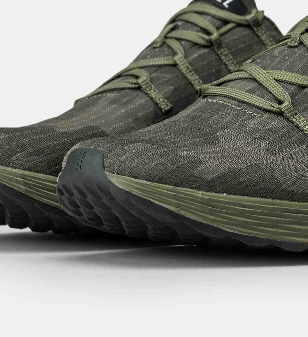 Men NOBULL ALLDAY Running Shoes Dark Forest Camo | DWPHZ-8609