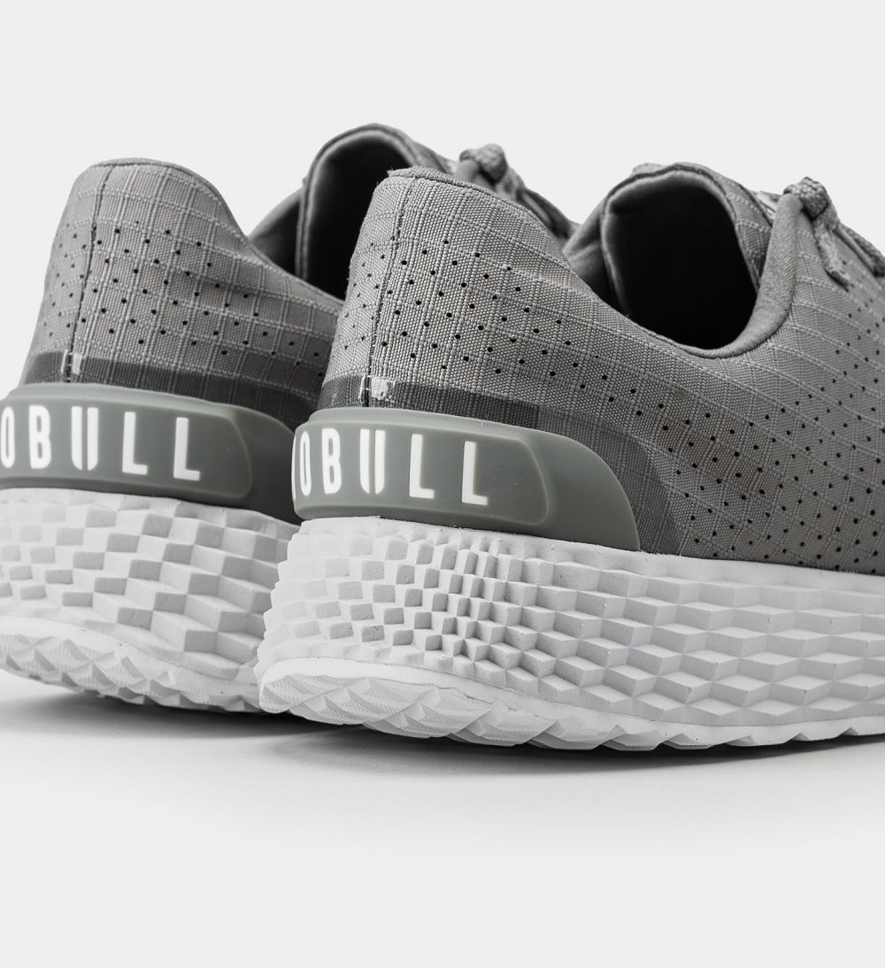 Men NOBULL ALLDAY Running Shoes Grey | GFJMN-2485