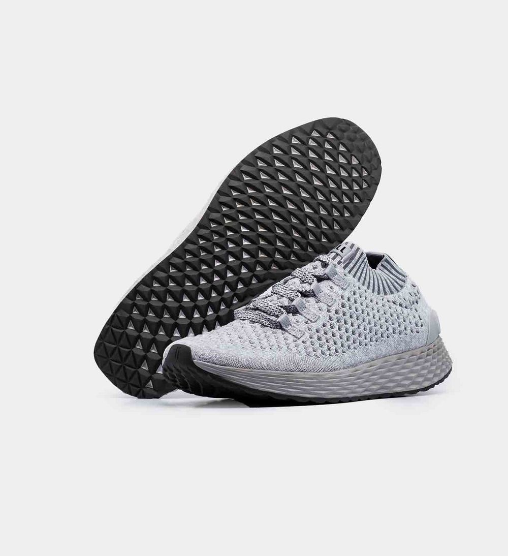 Men NOBULL ASPIRE Running Shoes Cool Grey | HMQPG-9561