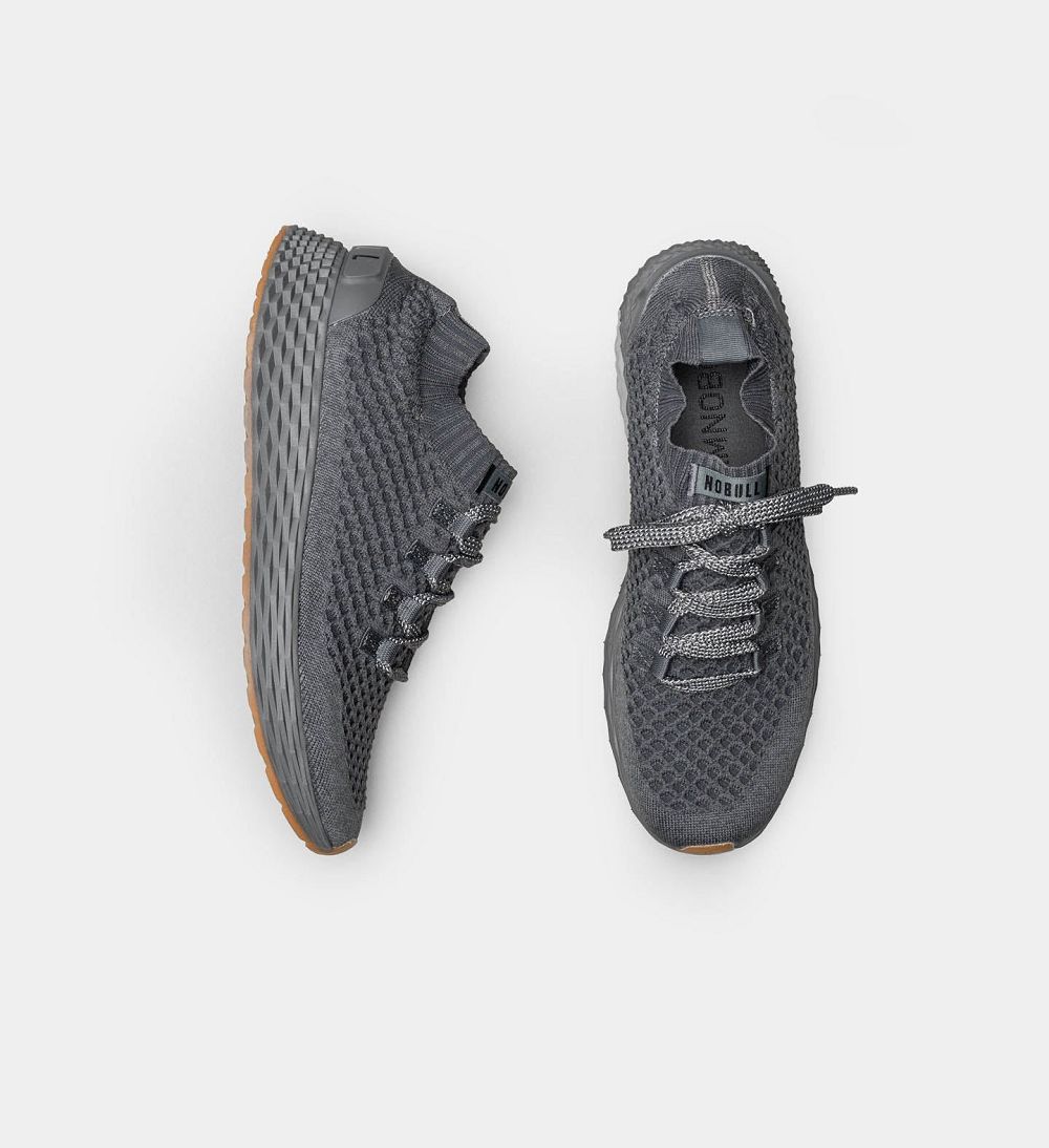 Men NOBULL ASPIRE Running Shoes Dark Grey | HXGJP-8014