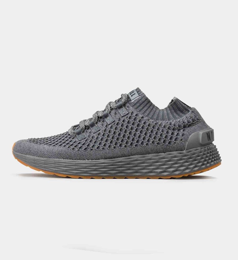 Men NOBULL ASPIRE Running Shoes Dark Grey | HXGJP-8014