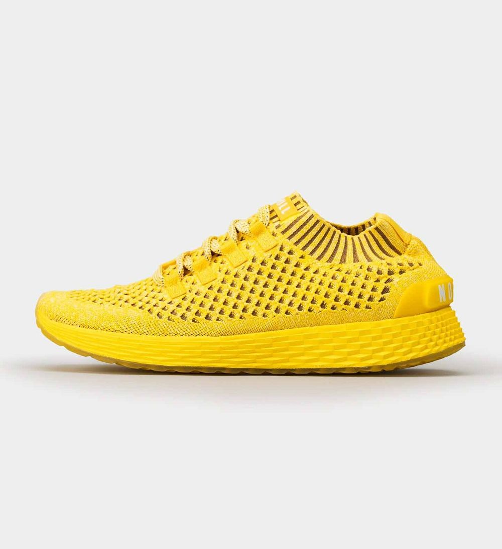 Men NOBULL ASPIRE Running Shoes Lemon Drop | XANVR-8351