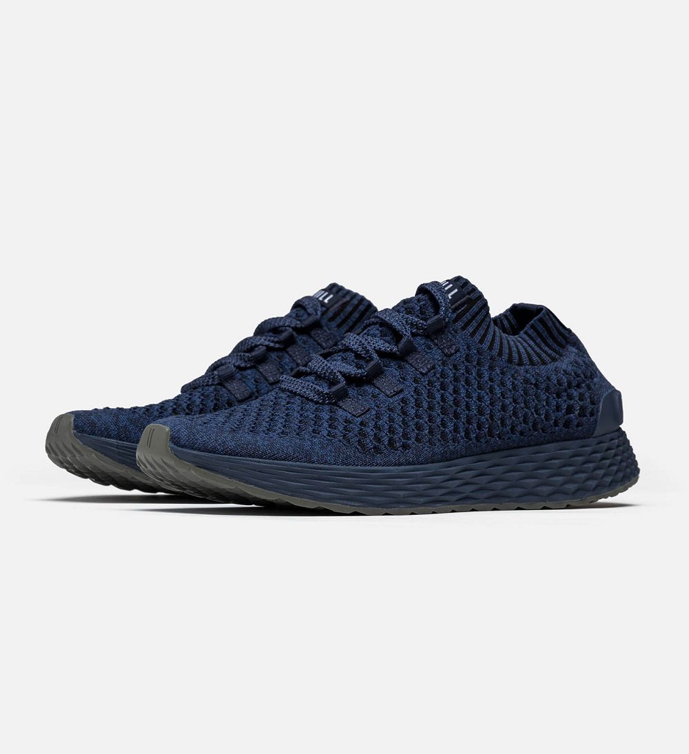 Men NOBULL ASPIRE Running Shoes Midnight Navy | ZVLFU-9520