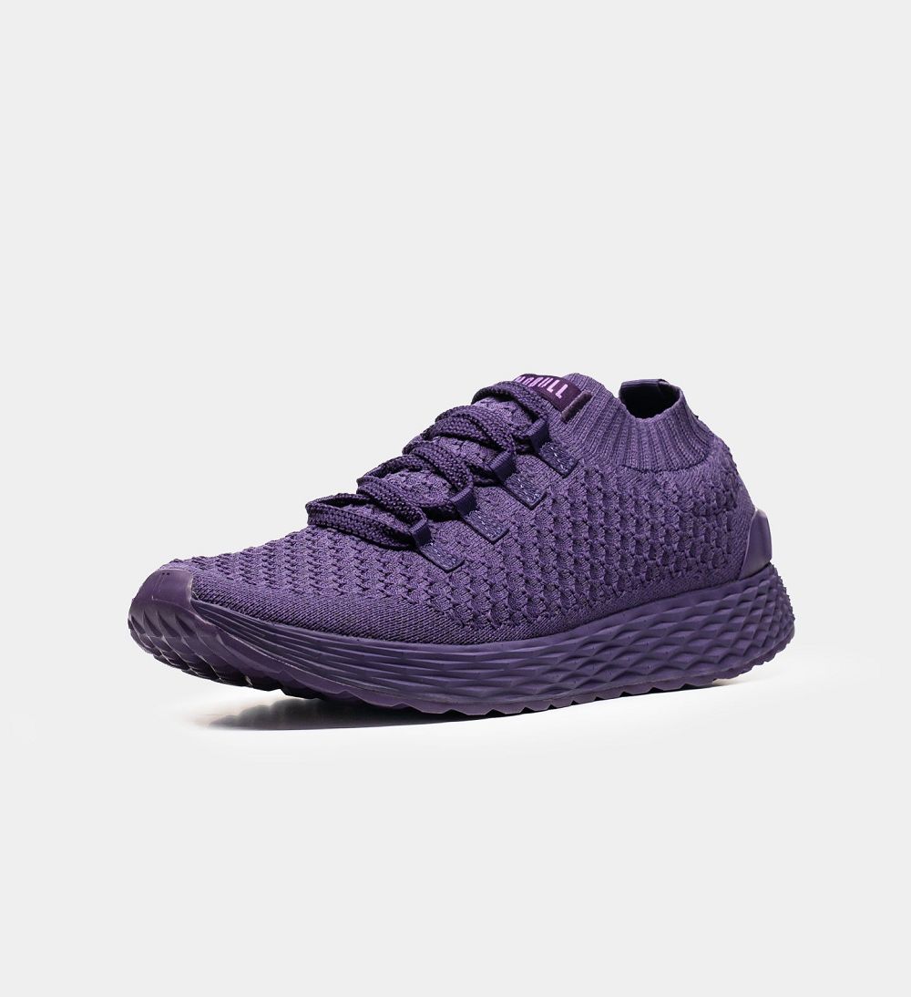 Men NOBULL ASPIRE Running Shoes Plum Rainbow | OHJNZ-8306