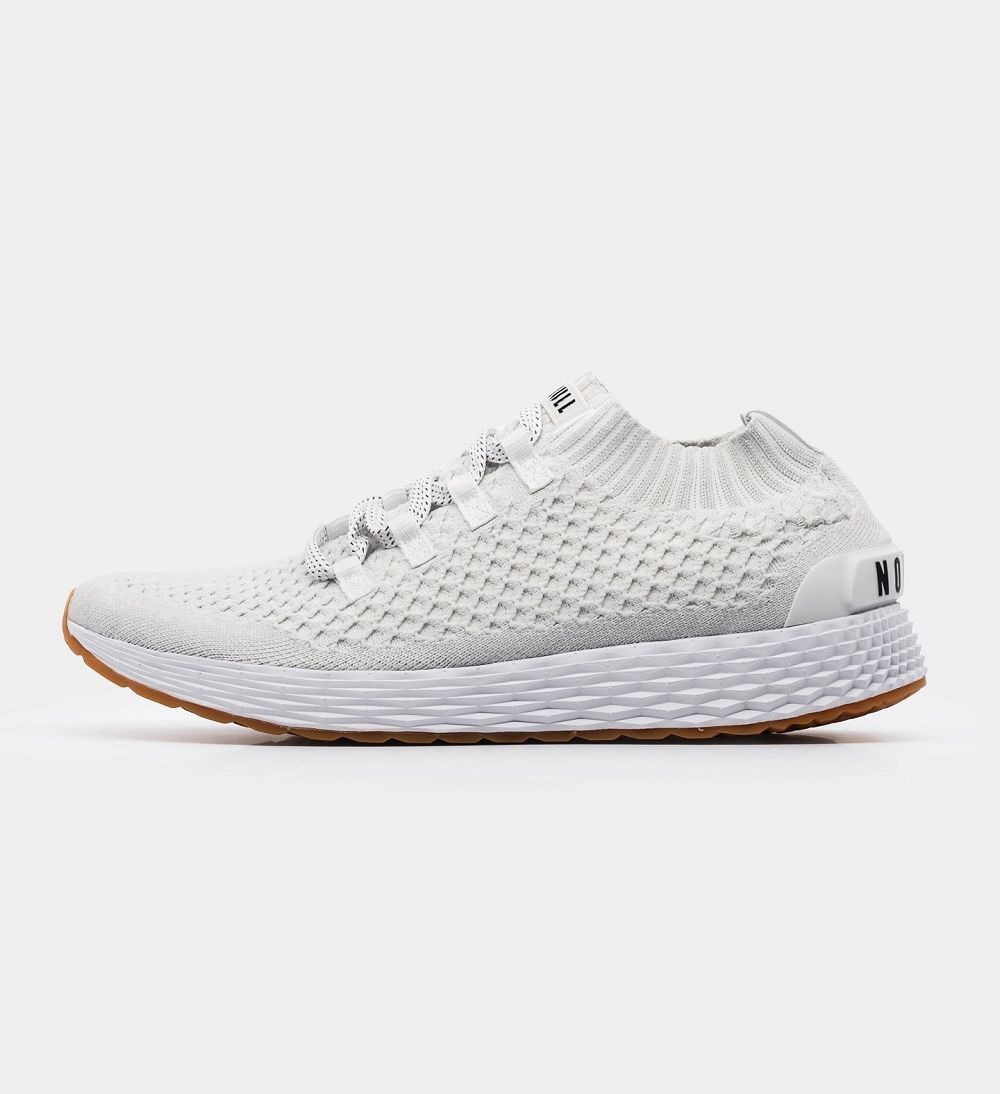 Men NOBULL ASPIRE Running Shoes White | CGLMI-5318