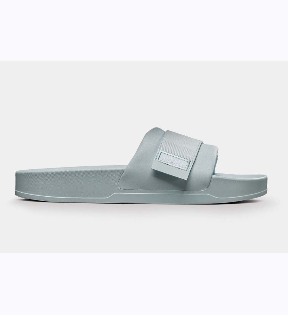 Men NOBULL Adjustable Slides Sky | JSVFU-7216