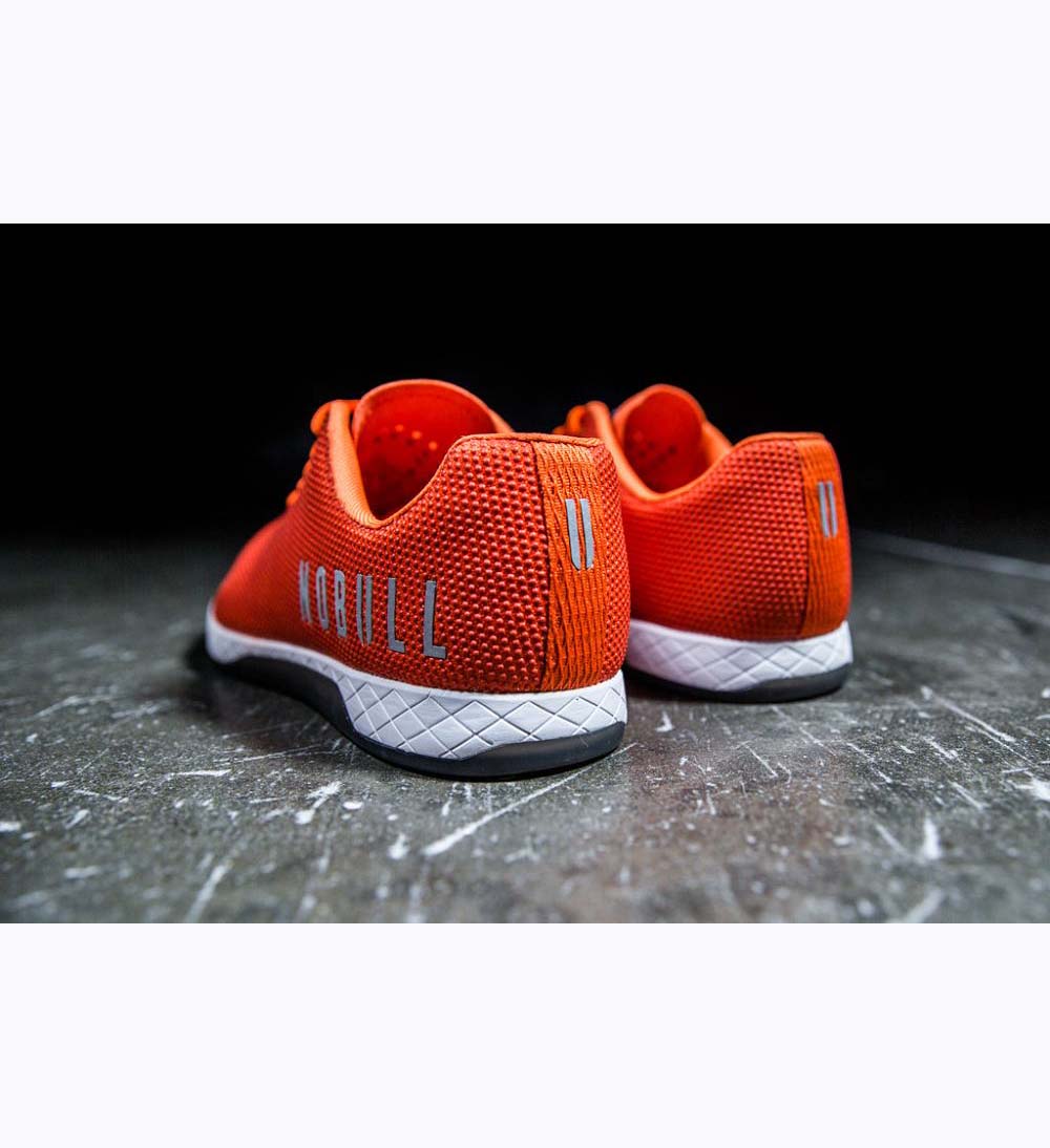 Men NOBULL BRIGHT Training Shoes BRIGHT ORANGE | VZXHB-6208