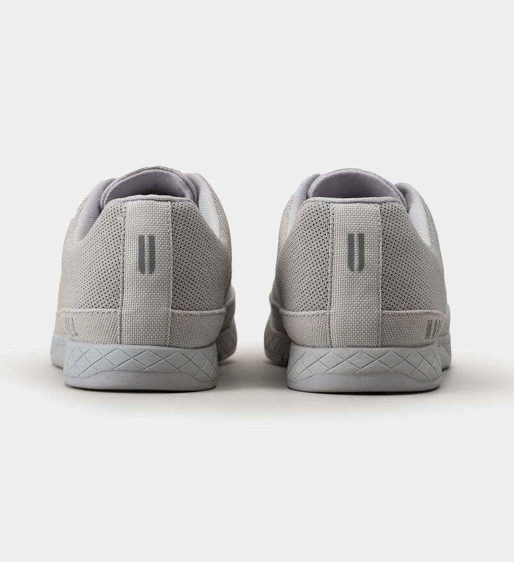 Men NOBULL Canvas Training Shoes Grey | TRXLN-5609