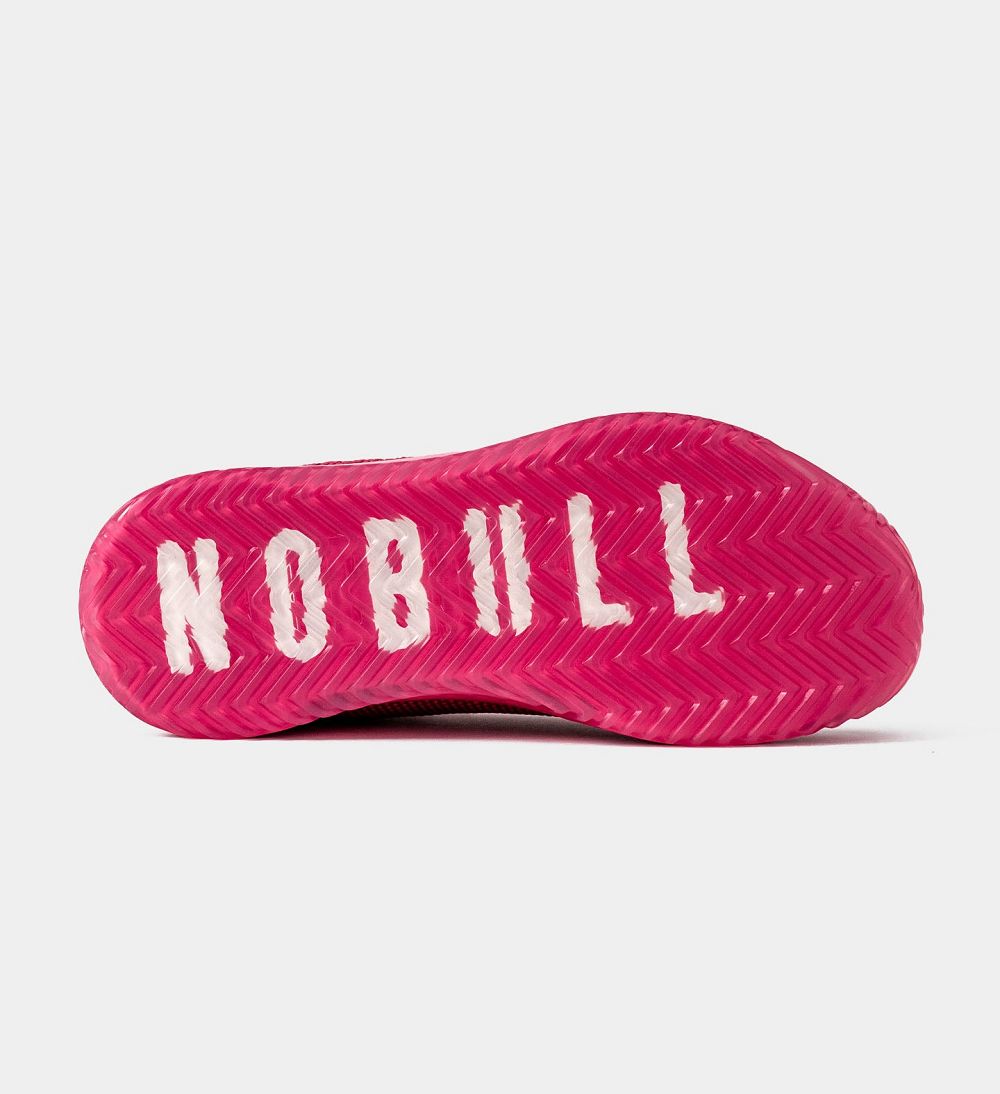 Men NOBULL CrossFit® IMPACT Training Shoes Pink Red | MLSVQ-3857