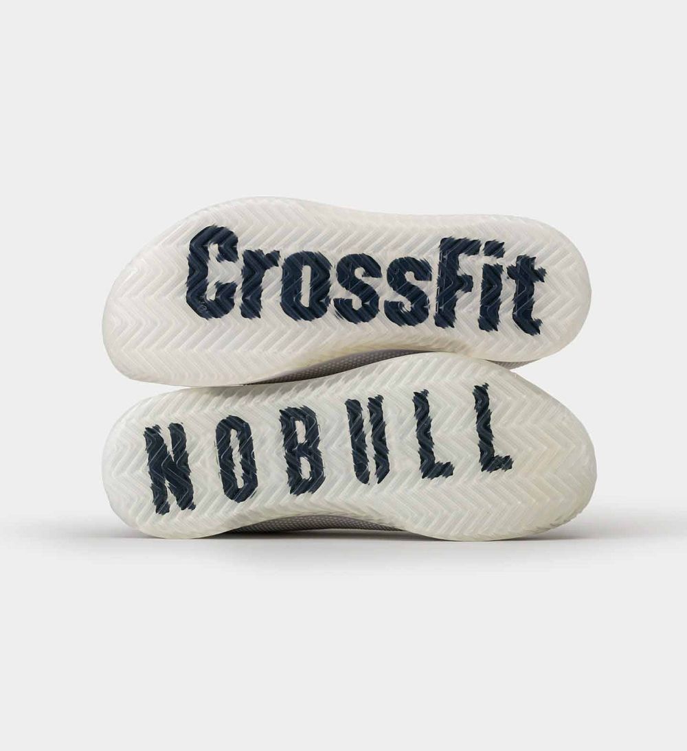 Men NOBULL CrossFit® IMPACT Training Shoes White | SKDJO-4586