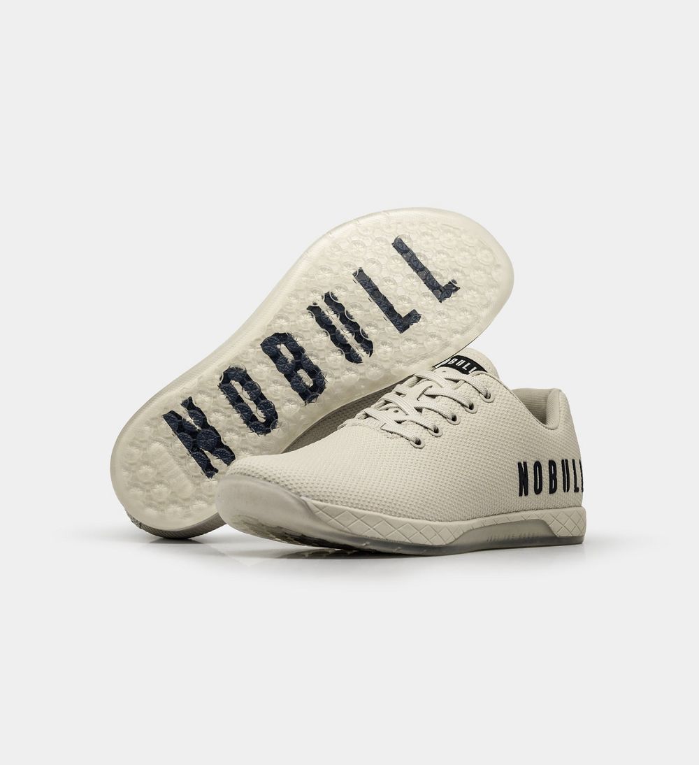 Men NOBULL CrossFit® OUTWORK Training Shoes Beige | SUQPT-3691