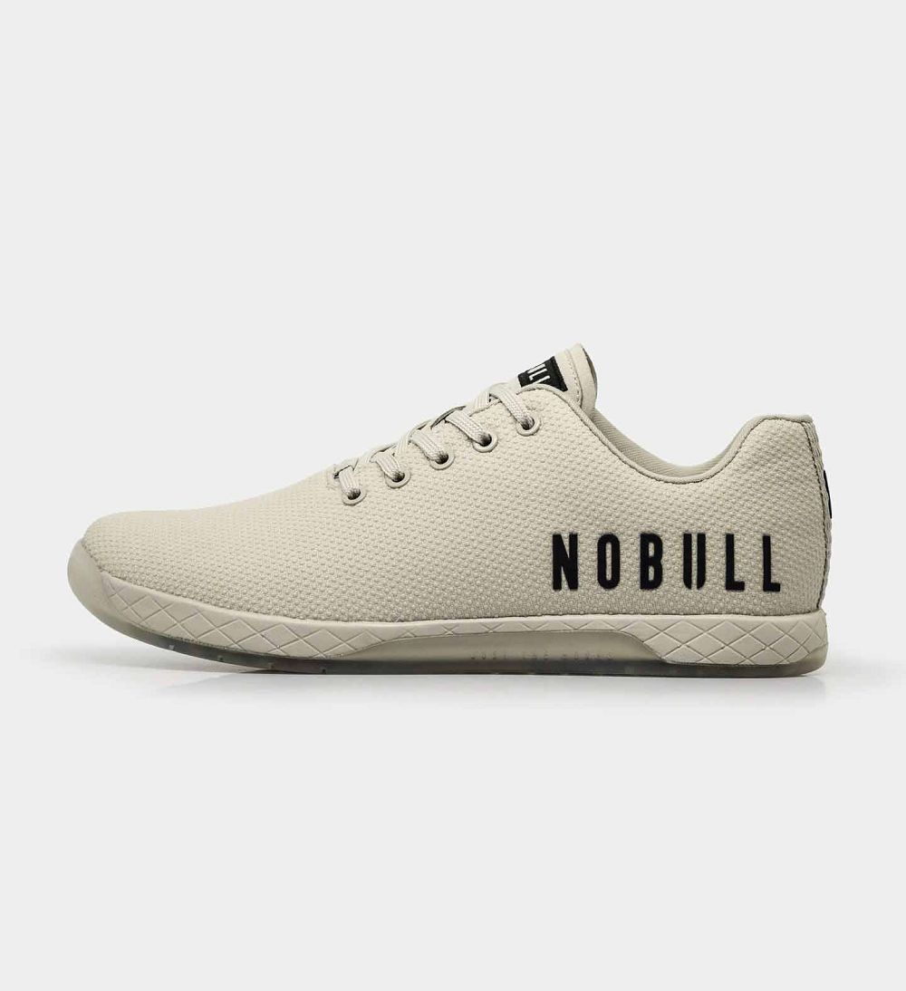 Men NOBULL CrossFit® OUTWORK Training Shoes Beige | SUQPT-3691