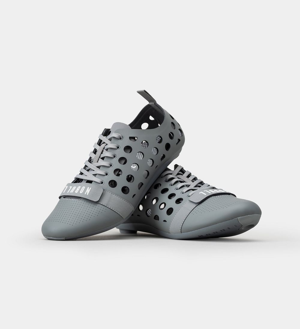 Men NOBULL Cycling Shoes Grey | VINJG-8951