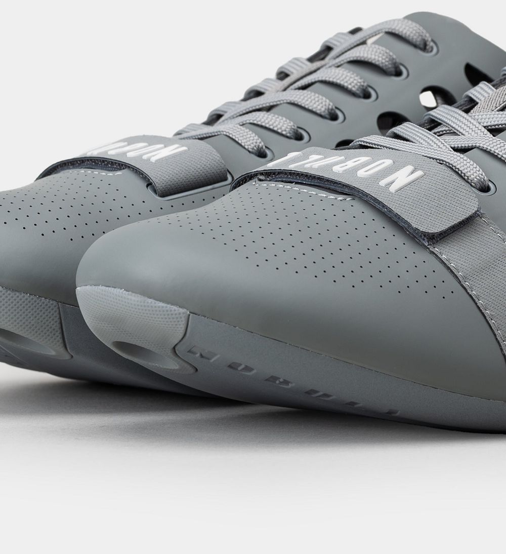 Men NOBULL Cycling Shoes Grey | VINJG-8951